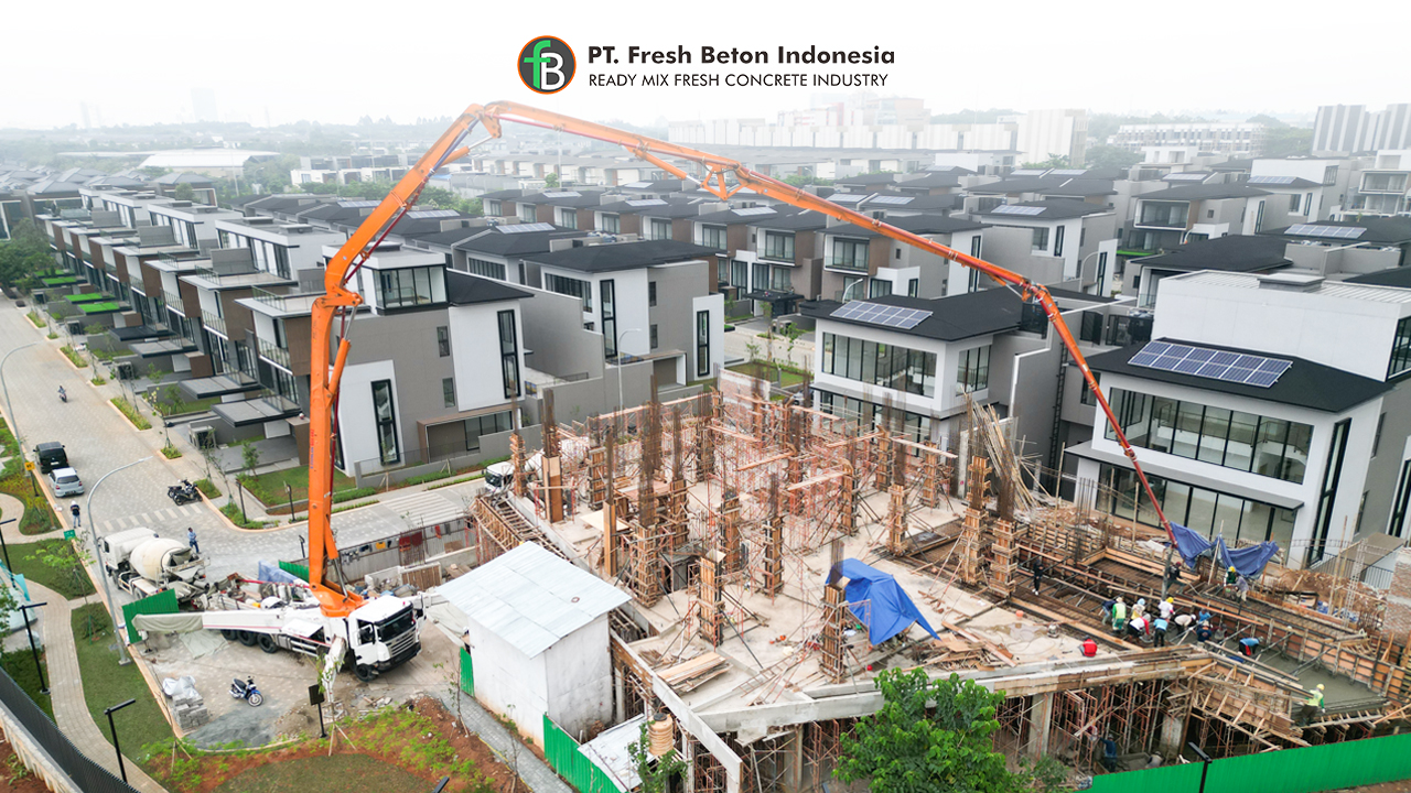 Longest Concrete Pump in Indonesia